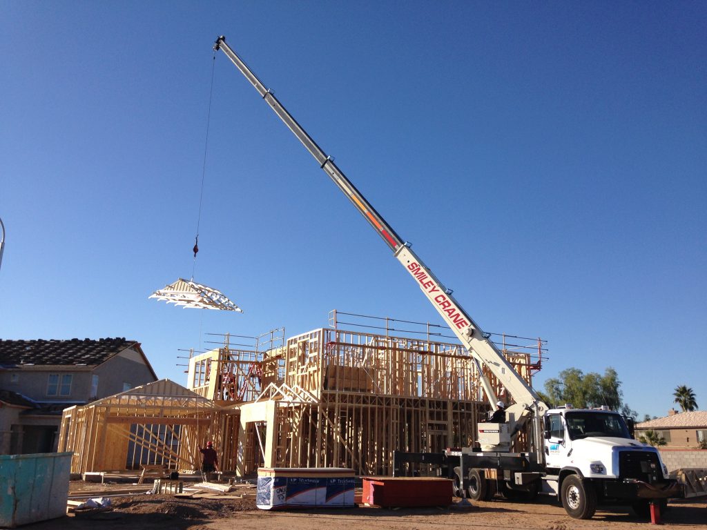 Smiley Crane Truss Lift